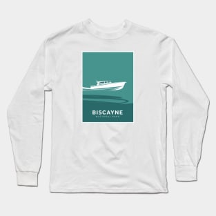 Biscayne National Park Poster Long Sleeve T-Shirt